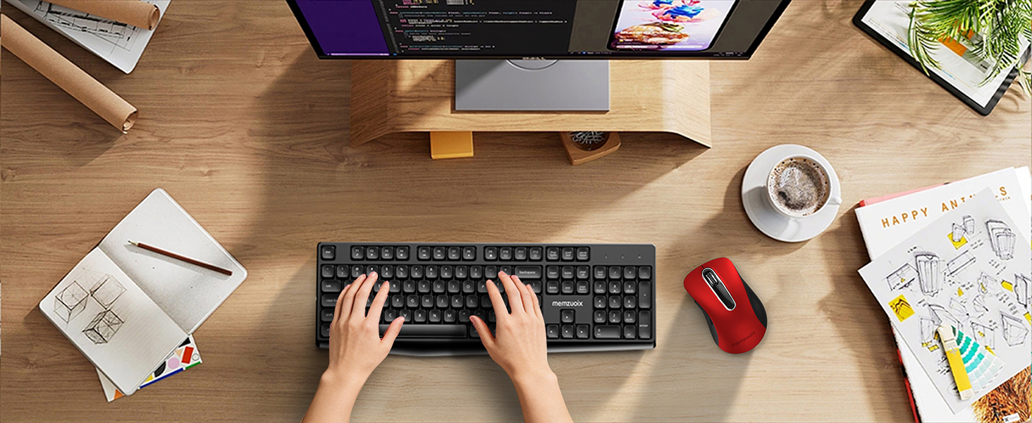 wireless mouse and keyboard combo