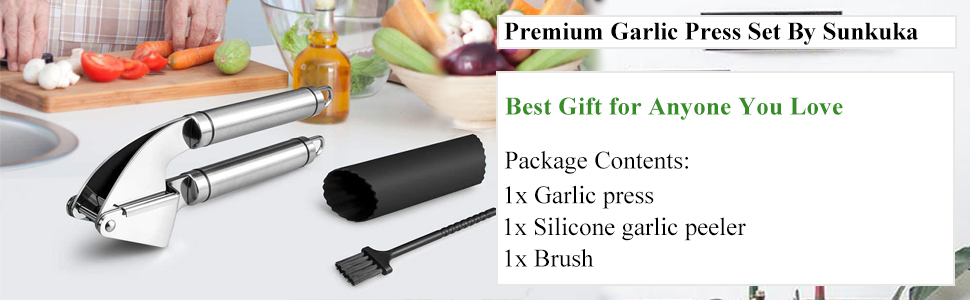 garlic press