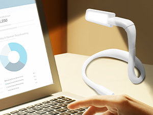 EastPin Book Light LED Neck Reading Light