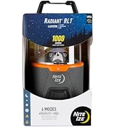 Nite Ize Radiant RL1 Lantern - Battery-Powered Lantern with 33-Day Runtime on Low - Multi-Mode LE...