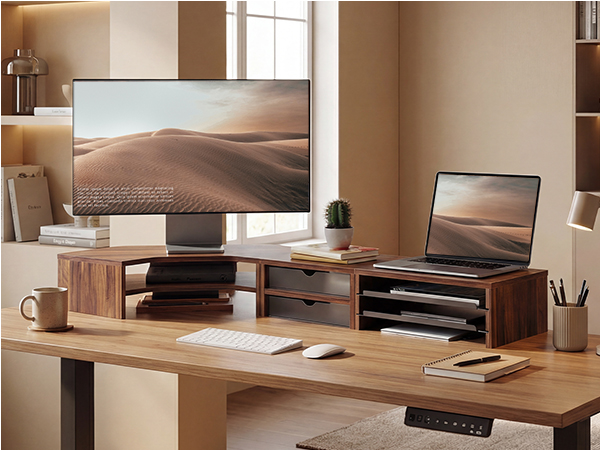 Coner monitor stand