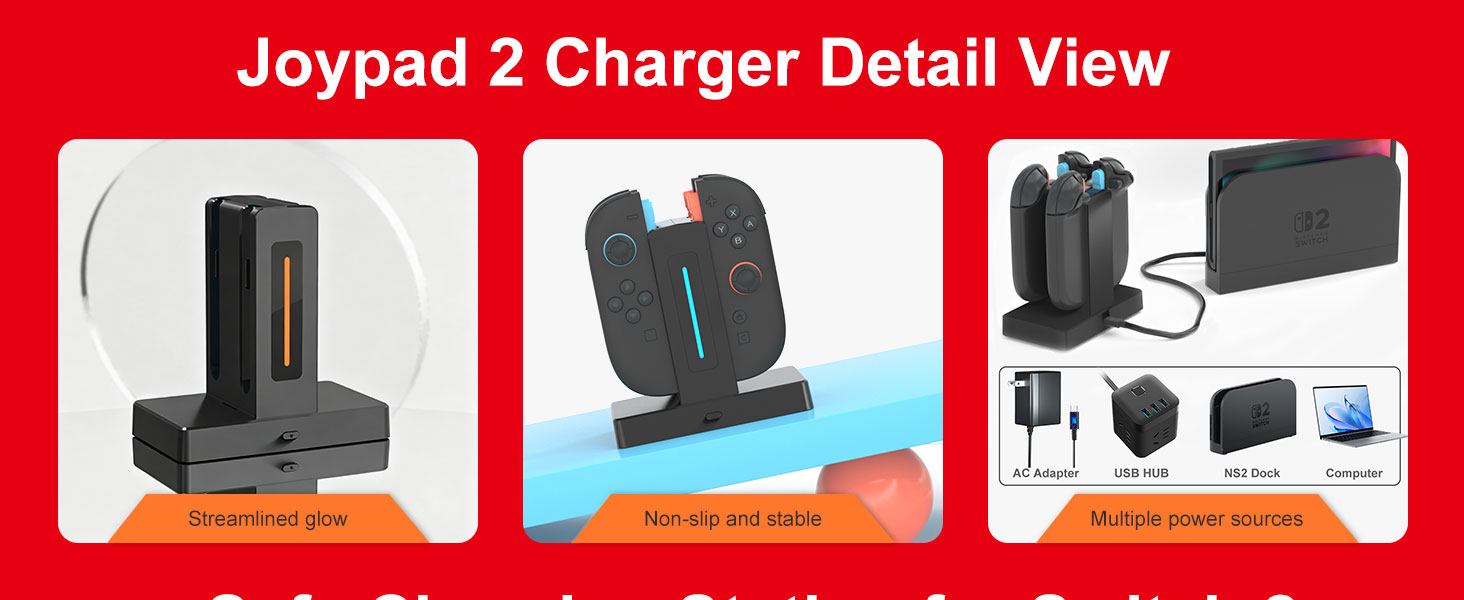 switch 2 joycon charger