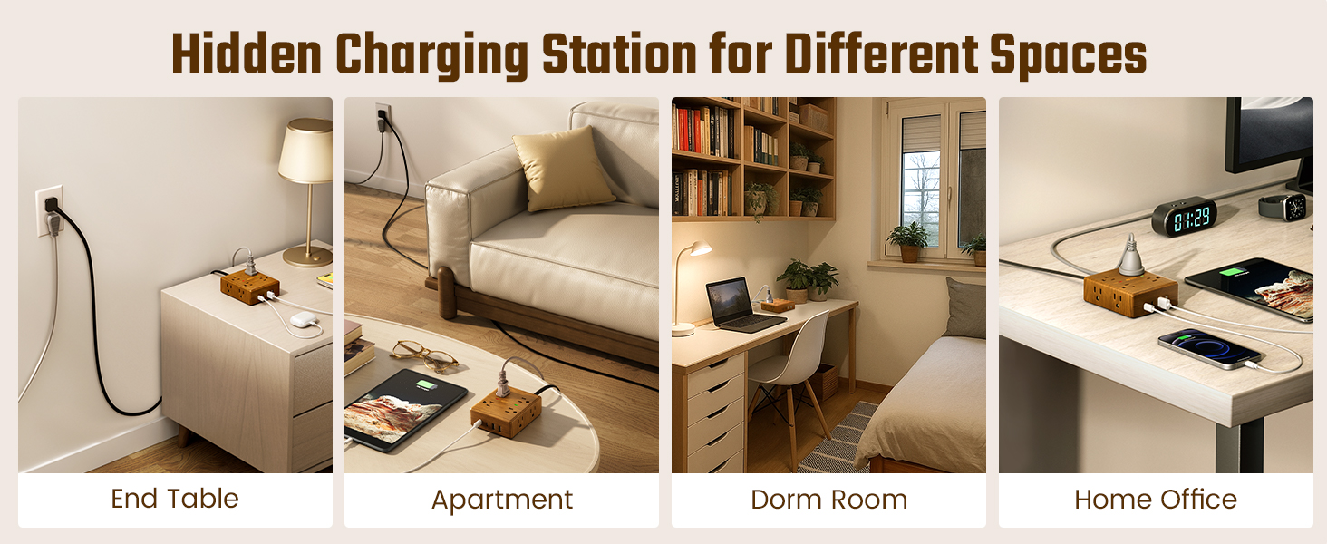 charging station wood