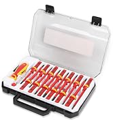 HURRICANE 1000V Insulated Screwdriver Set, 15 Piecse Professional Insulated Electrician Screwdriv...