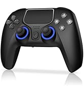 NBCP For PS4 Wireless Controller, Compatible With PS4/PS3/PC/iOS/Android,Six-Axis Gyroscope, Dual...