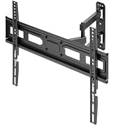 Manhattan Full Motion TV Wall Mount – 37 to 70 inch to 77 lbs - Swivel, Tilt, & Level Adjustment ...