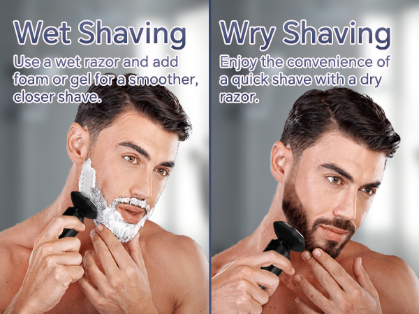 Wet/Dry Cordless 3-in-1 Electric Shaver