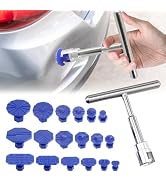 Huli 18 PCS Car Dent Puller Kit, Paintless Dent Repair Tools, Dent Remover Tool for Car Body, Car...