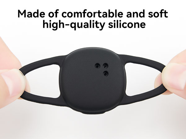 Made of comfortable and soft high-quality silicone