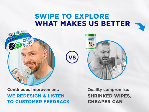 DuraCleanse CPAP Wipes