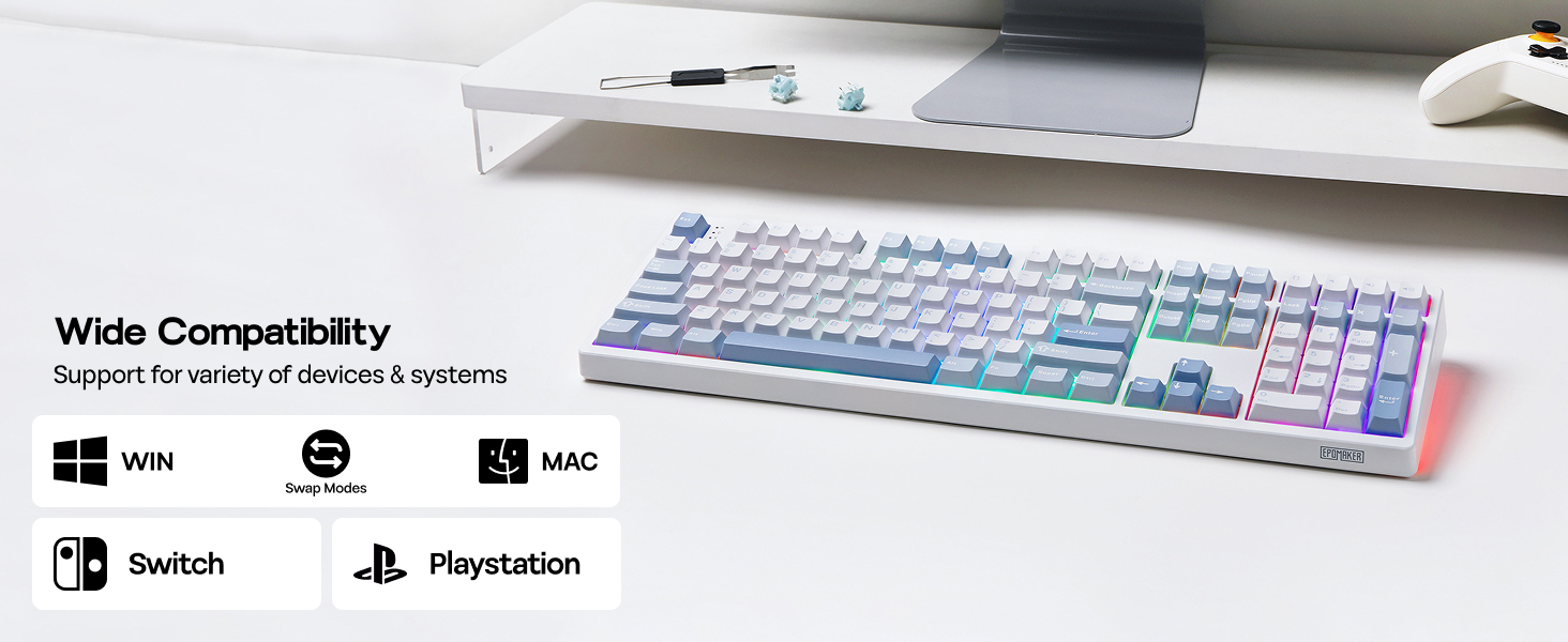 TH108 Wireless Gaming Keyboard