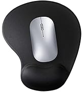 AUDIMI Small Mouse Pad with Wrist Rest Support Mouse Mat Non-Slip Rubber Base for Laptop PC Offic...