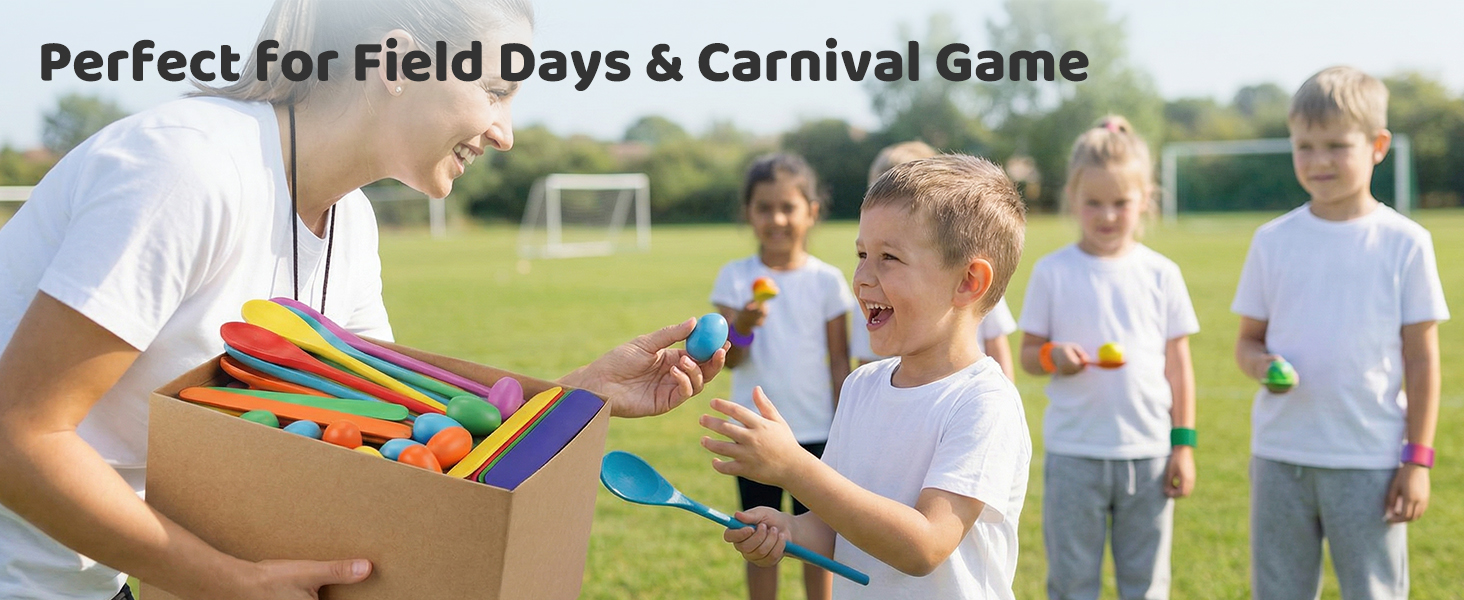 Egg Spoon Race Game Sets