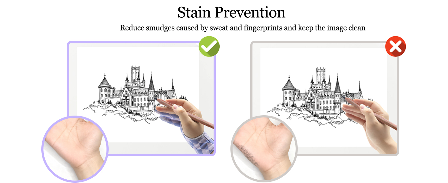 3 layer artist glove