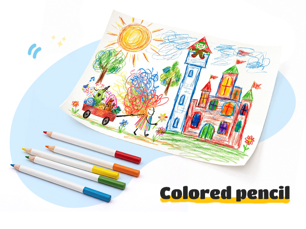 Colored pencil