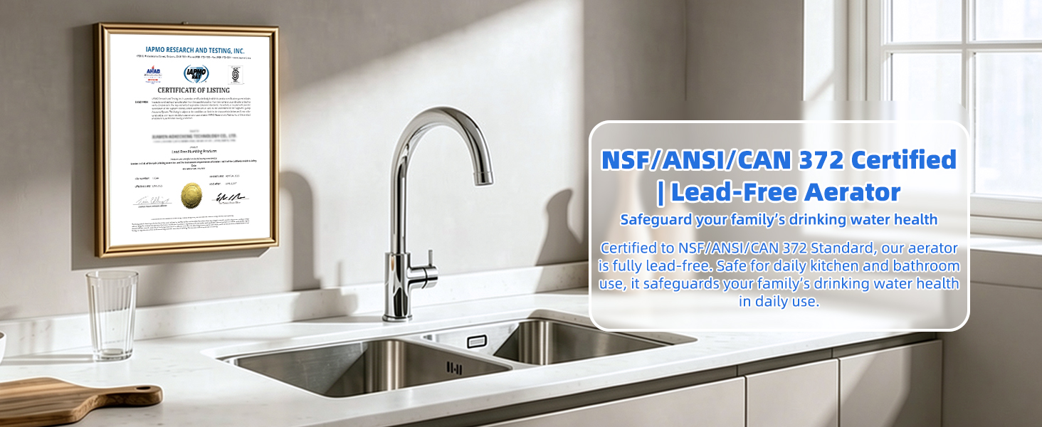 Faucet Aerator for Aerators