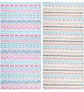 2 Pack Microfiber Beach Towel, Oversized Microfiber Pool Towel 75”x 35”, Sand-Free Beach Towel, Q...