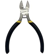 5" Side Cutters, BOOSDEN Small Diagonal Cutting Pliers, Mini Side Cutting Pliers, Spring Loaded W...