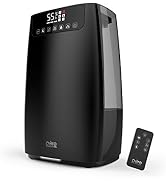 Pure Enrichment HumeXL Pro Warm and Cool Mist Humidifier - Easy-to-Clean 5-Liter Water Tank, Humi...