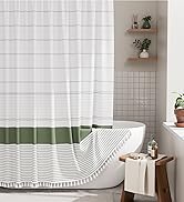 AmazerBath Boho Shower Curtain Set