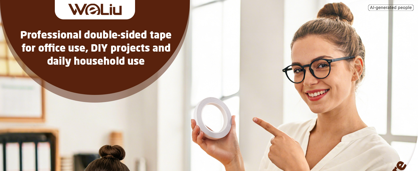 Double sided tape for crafts