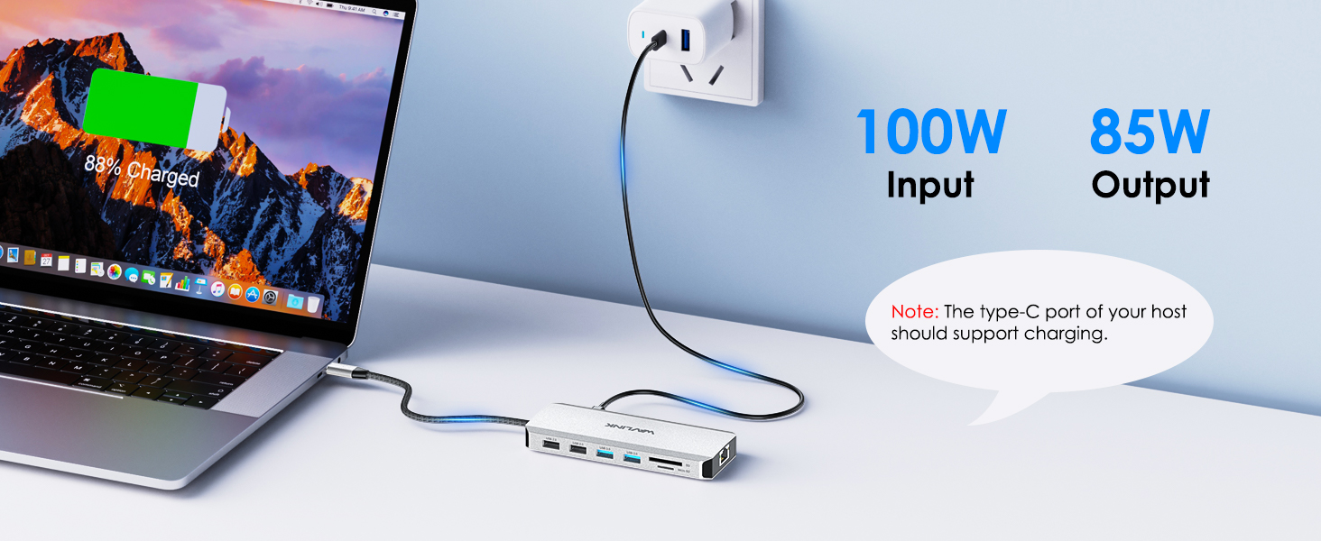 docking station with charging