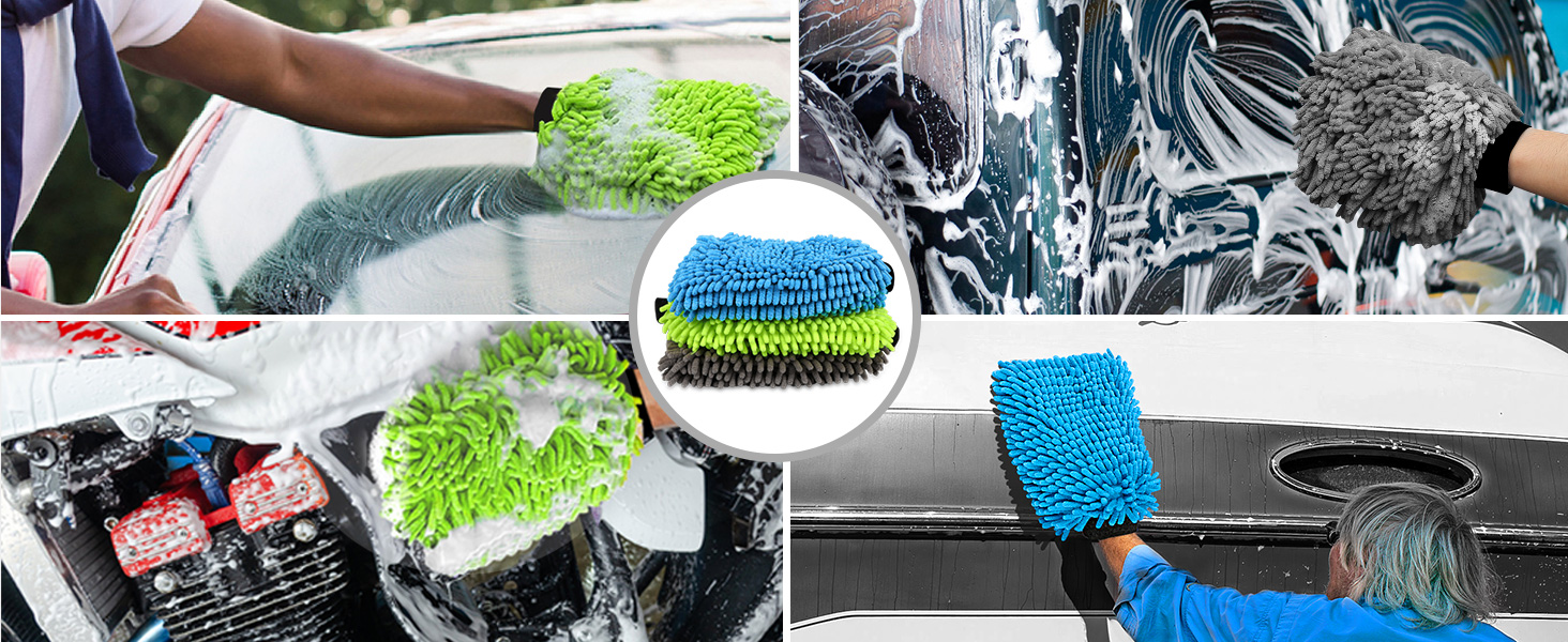 HOMEXCEL Car Wash Mitt