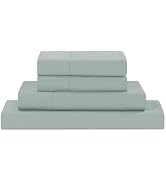 Modern Threads Soft Microfiber Solid Sheets - Luxurious Microfiber Bed Sheets - Includes Flat She...