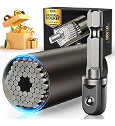 Super Universal Socket Gifts for Men - Tools Christmas Stocking Stuffers for Men Grip Socket Set ...