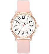 Casotime 30M Waterproof Nurse Watch - Luminous Easy Read Dial, Second Hand & 24H Military Time, D...