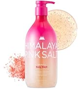 HIMALAYA PINKSALT Daily Scrub & Body Wash - Exfoliating Body Scrub, Dead Sea Salt & Himalayan Pin...