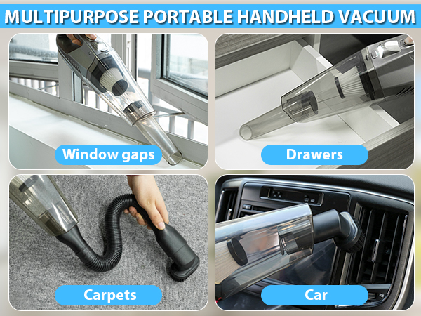 hand held vacuum cordless rechargeable