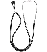 Fetal Stethoscope for Baby's Heartbeat Detection, Lightweight Latex Baby Fetal Stethoscope with S...