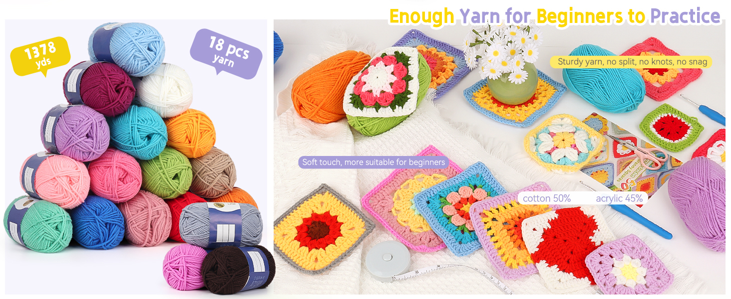 50 pattern granny square