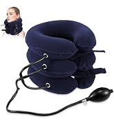 Jaximy Neck Stretcher, Neck Traction Device, Cervical Traction Device, Neck Pain Relief, Adjustab...