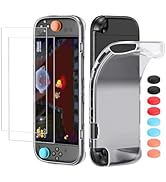 WAXITY Protective Cover Case for Nintendo Switch 2 (2025), Scratch&Shock Protection Soft TPU Ergo...