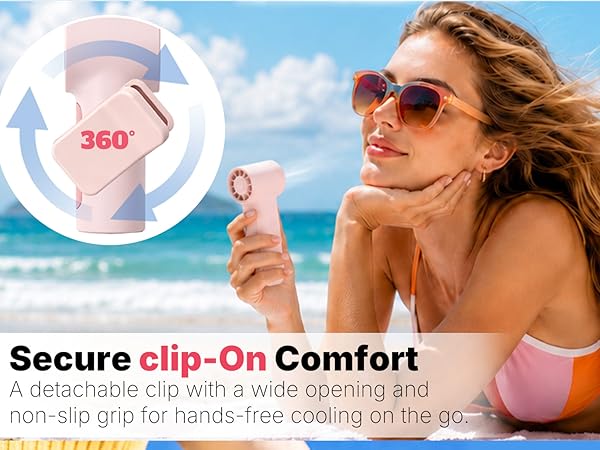 Clip-On Mini Fan