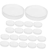 OSALADI 20Pcs Plastic Glue Dispenser Tray Reusable Glue Plates for Crafting Mess Adhesive Applica...