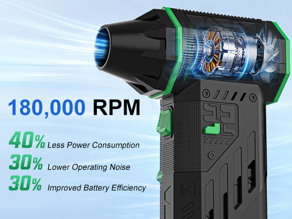 180000RPM VIITOVA Compressed Air Duster