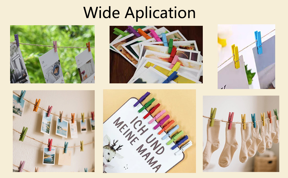 30 heavy-duty clothespins