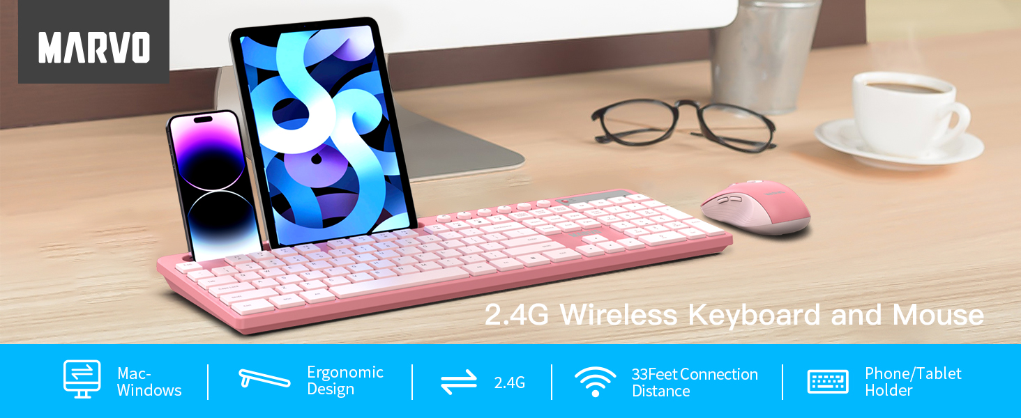 wireless keyboard and mouse
