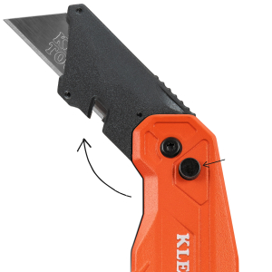 Smooth folding and opening with a convenient side button