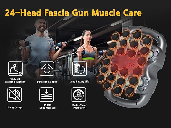 24 Head Massager