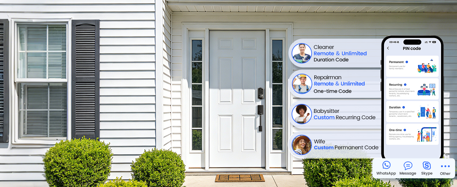 Veise Fingerprint Smart Door Lock