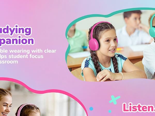 wired headphones for school