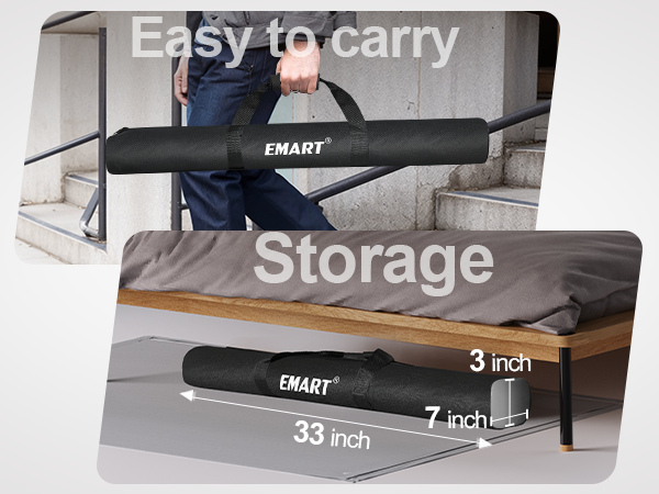 EMART Backdrop Stand 10x7ft(WxH) Photo Studio with Carrying Bag Easy to Carry phone