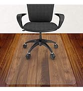 Azadx Office Chair Mat for Hardwood Floor 30 x 48'', Small Chair Mat Clear Easy Glide on Hard Flo...