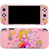 TIKOdirect Dockable Case Compatible with Switch OLED 2021, Cute Protective Soft Cover Full Protec...