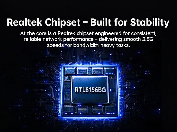 Realtek Chipset - Built for Stability