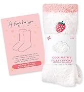 CoolMate GLOBAL Fuzzy Socks for Women Gift Box, Cozy, Soft, Comfy & Cloud-Like Socks, Plush, Dura...